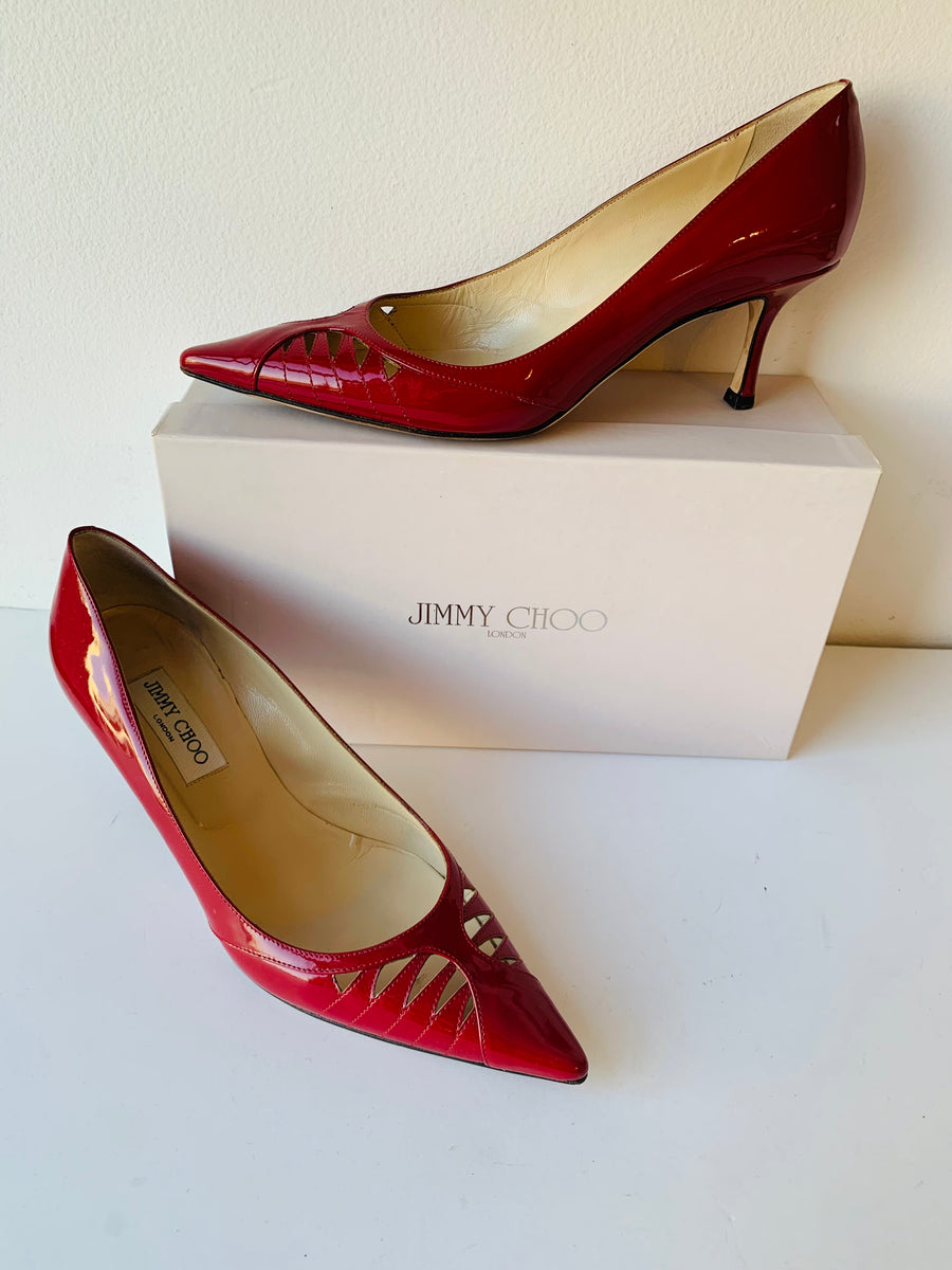 Red Jimmy Choo Shoes for Women