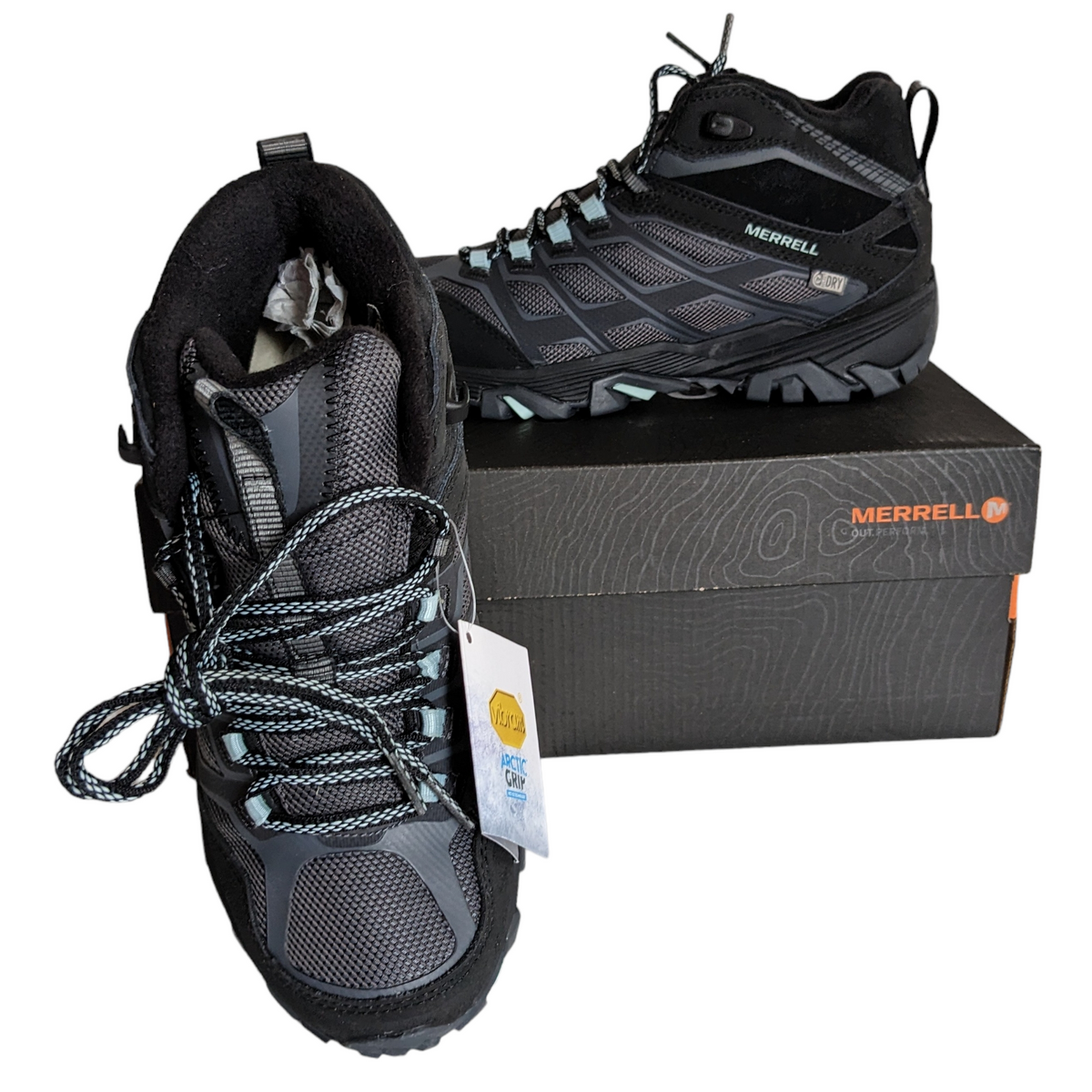 Merrell Moab FST Ice Thermo Hiking Shoes Size 6.5 by C J