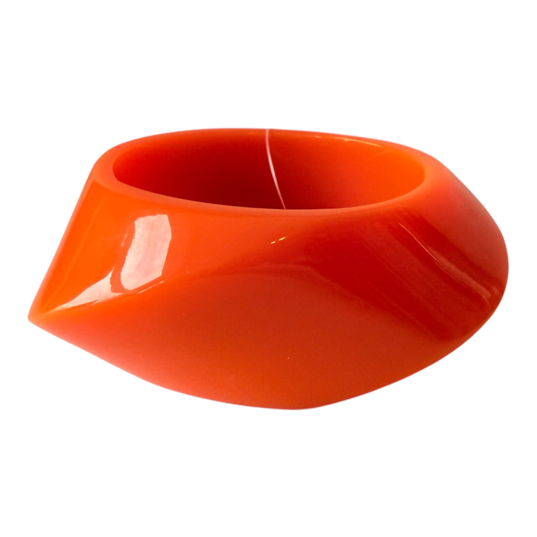 Orange NWT Lucite Funky Bangle