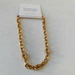 Ettika 18k Gold Plated Chainlink With Rhinestone Detail Necklace NWT