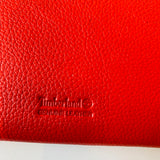 Timberland Cherry Pebble Grain RFID  Leather Crossbody/Wallet