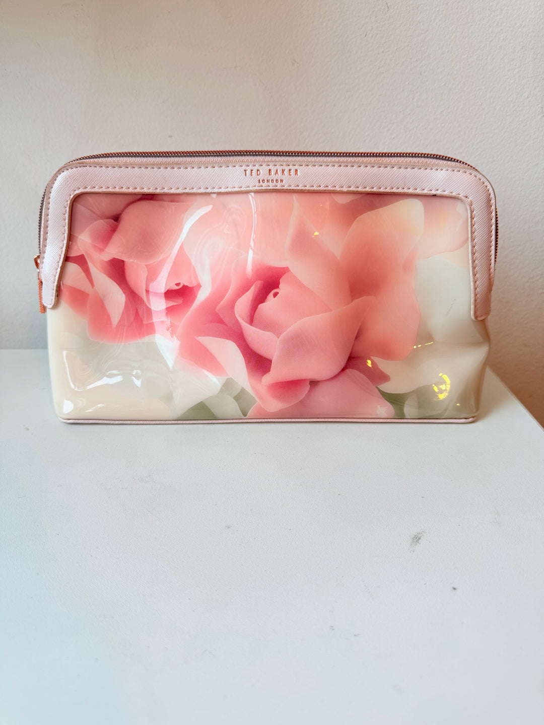 Ted Baker Porcelain Rose Floral Print Make Up Bag