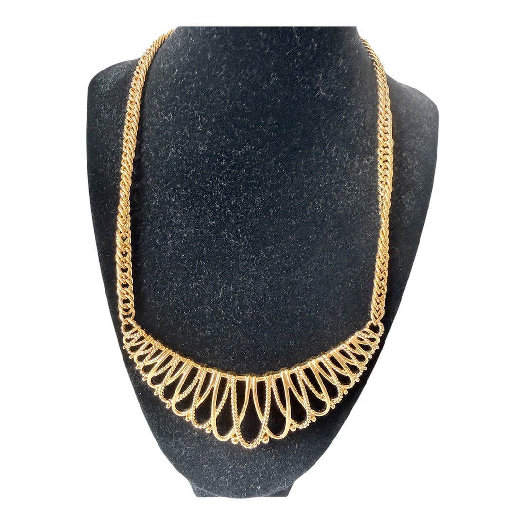 Vintage Avon Gold Tone Necklace