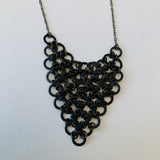 Rebel Design Bronze Tone Bib Necklace