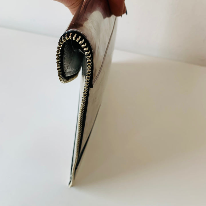 Rebecca Minkoff Leo Metallic Envekooe Clutch Handbag