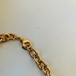 Ettika 18k Gold Plated Chainlink With Rhinestone Detail Necklace NWT