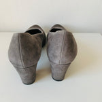 Vaneli Dank Heels in Grey Suede Size 9N