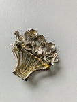 Vintage Kenneth Cole Flower Basket Brooch