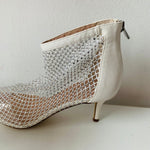 Charles by Charles David Afterhours White Mesh Bootie Size 7 New