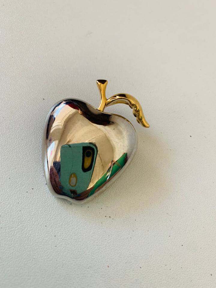Vintage Liz Claiborne Apple Brooch