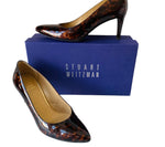 Stuart Weitzman Cognac Tart Aruga Women’s Pump Size 7.5