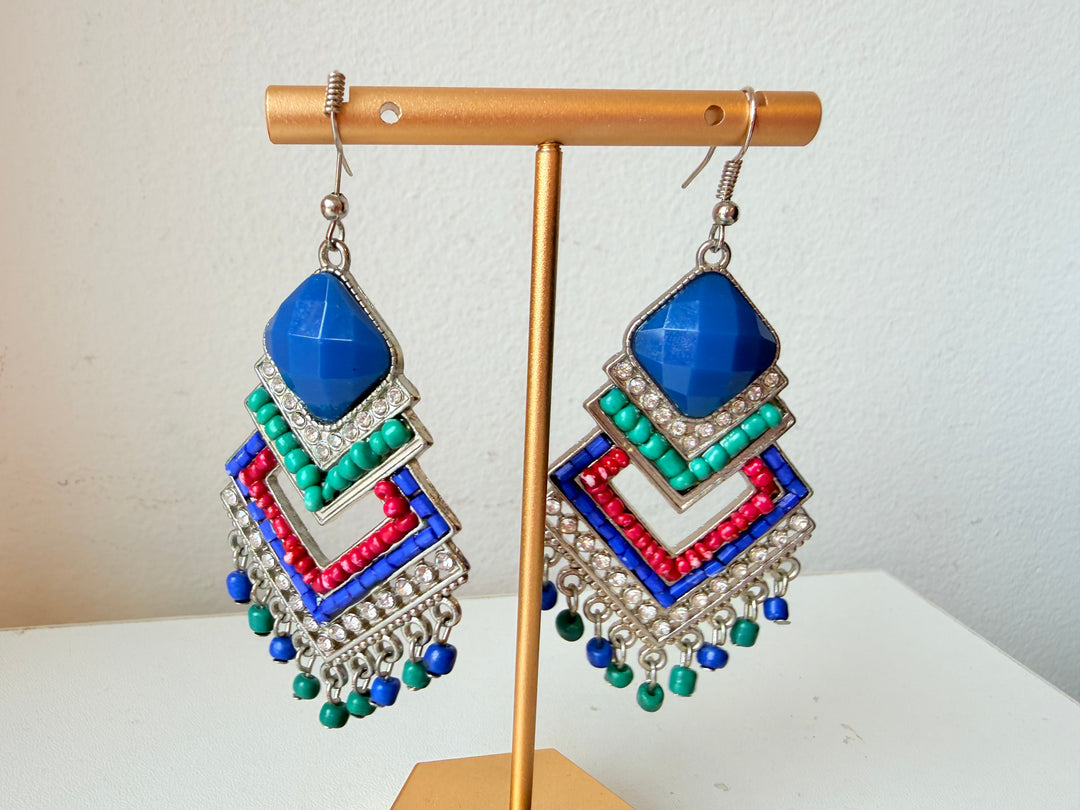 Boho Statement Pierced Earrings