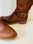 Timberland Savin Hill Brown Leather Tall Boots Size 7.5