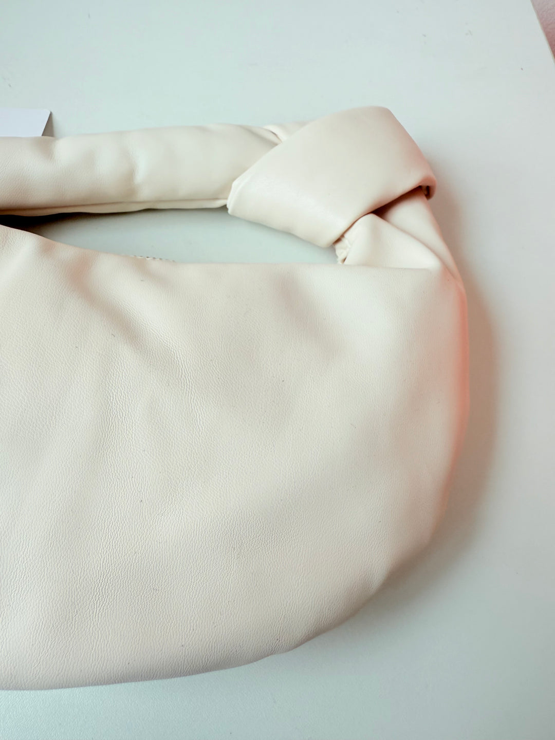 Melie Bianca Alexandria Cream Vegan Handbag