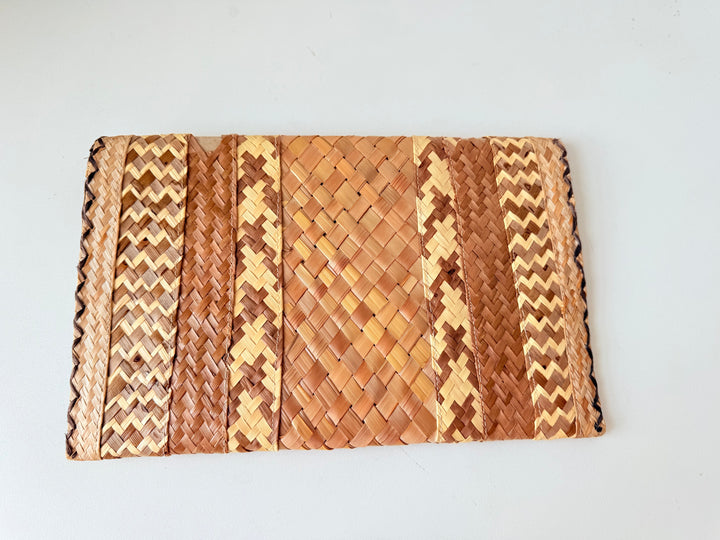 Vintage Straw/Rattan Clutch Handbag