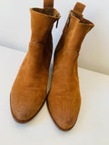 Rebels Mara Suede Bootie In Bronze Size 7.5