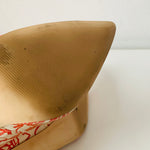 Nine West Tatiana Pointed Stiletto Pump In Orange & White Size 10.5