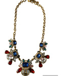 Loft By Ann Taylor Chunky Faceted Rhinestone Statement Necklace