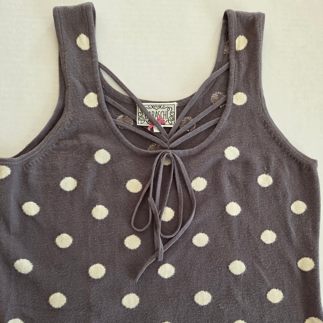Anthropologie Yoana Baraschi Carlow Tank Sweater Size Large