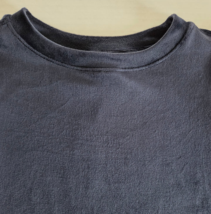 LOFT Navy Velour Top Size SP