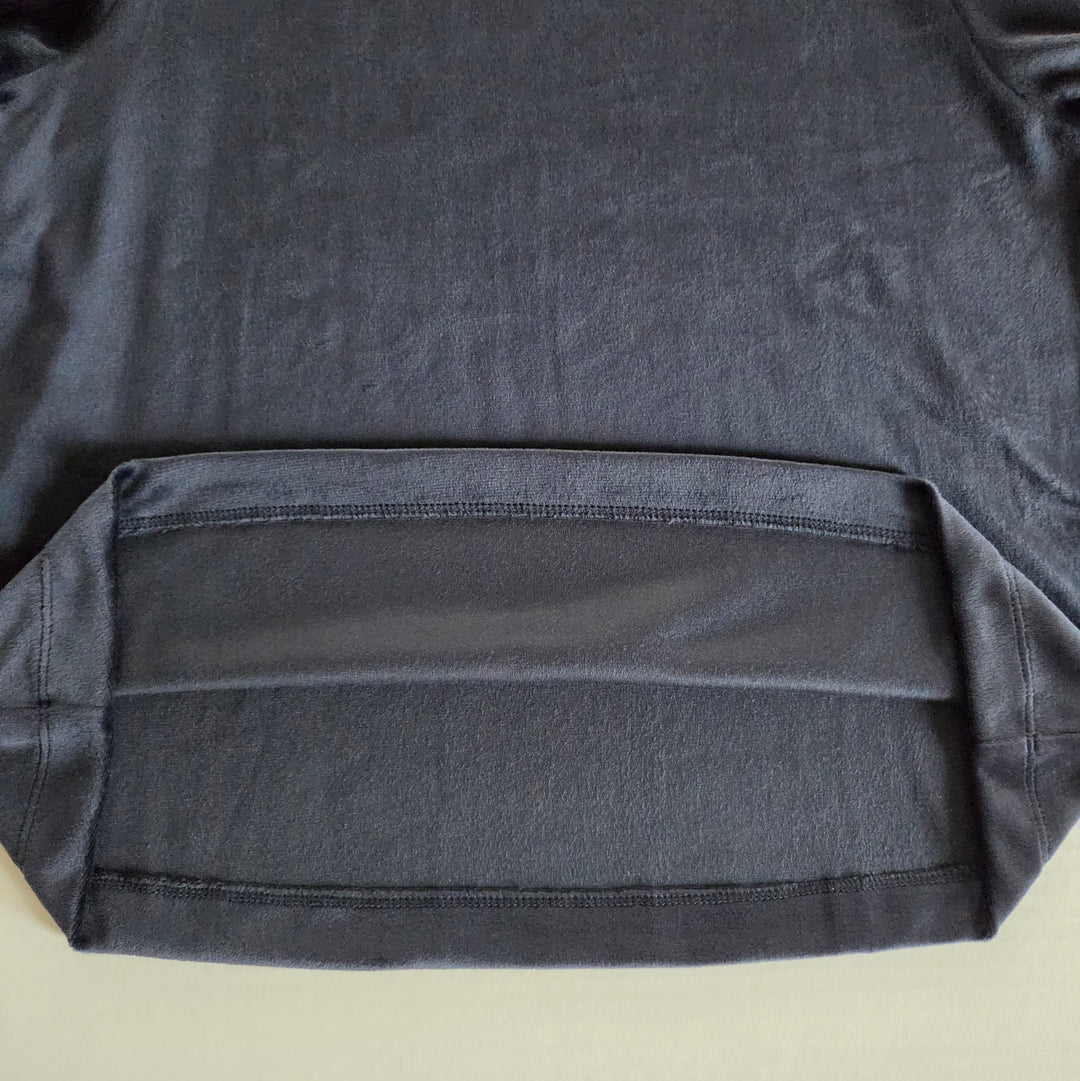 LOFT Navy Velour Top Size SP