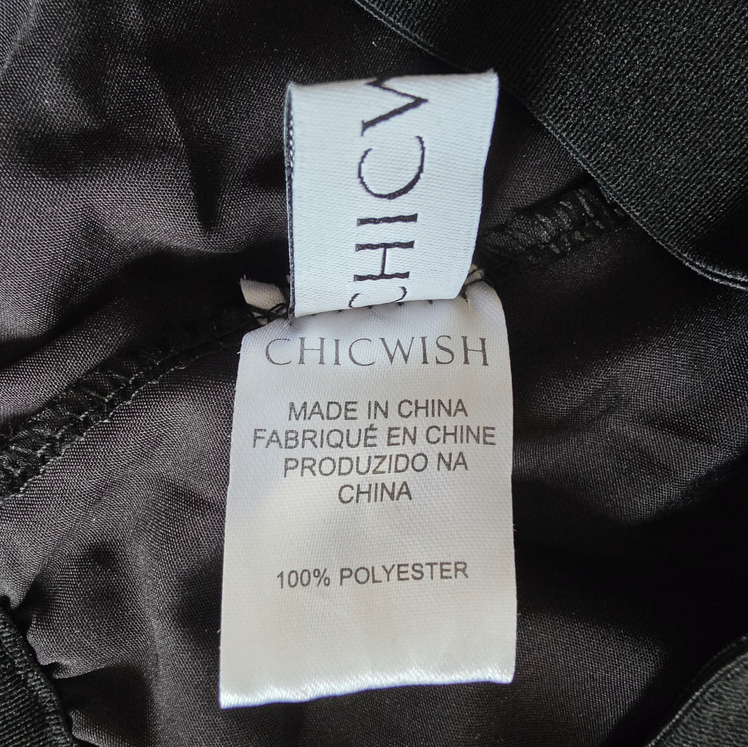 Chicwish 3D Floral Applique Maxi Skirt Size XS/S
