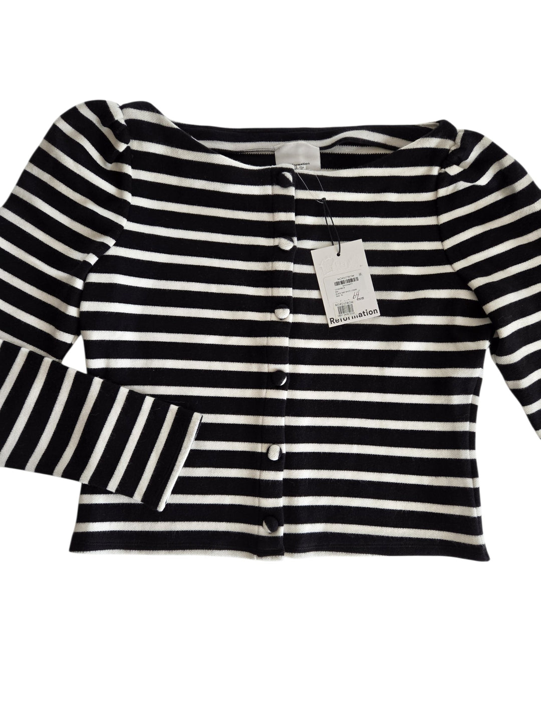 Reformation Striped Cardigan Size XL