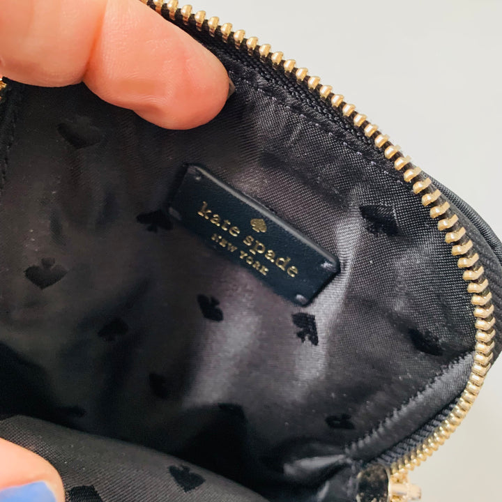 Kate Spade Chelsea Dual Crossbody Phone Nylon Handbag in Black