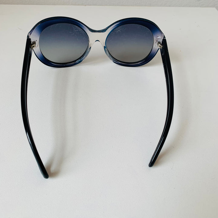Tory Burch Round Blue Sunglasses