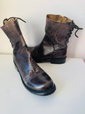 Bed Stu Distressed Leather Cobbler Series Hand Crafted Boots Size 7.5