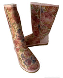 Uggs Pink Floral Boots Size 7