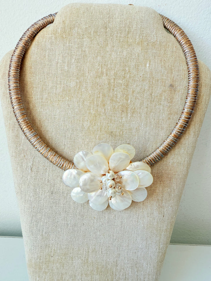 Pearl Pedals Necklace