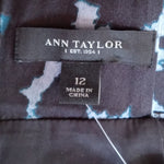 Ann Taylor Silk Pencil Skirt Size 12