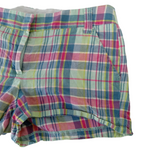 J. Crew Pastel Plaid Shorts Size 6