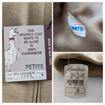 Neiman Marcus Vintage Cashmere Coat Size 8P