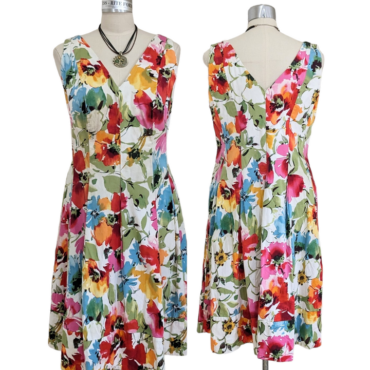 Lauren Ralph Lauren Fit and Flare Dress Size 14W