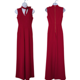 Calvin Klein Red Jumpsuit Size 2 NWT