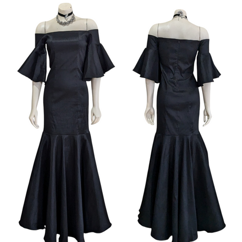 HossH Taffeta Gown Size 2