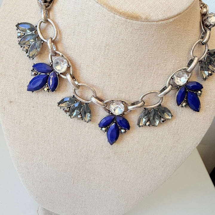 Blue Statement Necklace