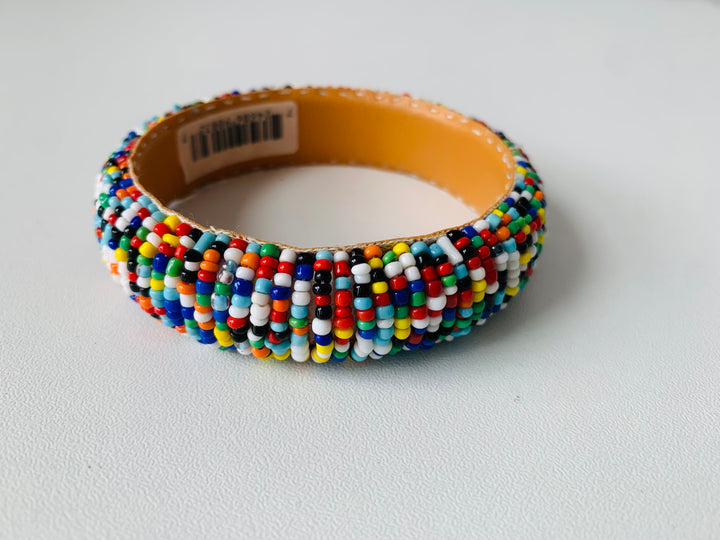 Multi Colored Beaded Bangle NWT