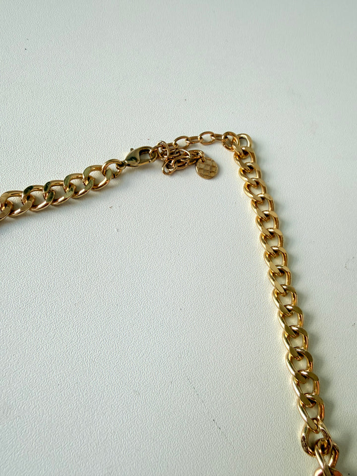 Talbots Vintage Rhinestone  Statement Necklace