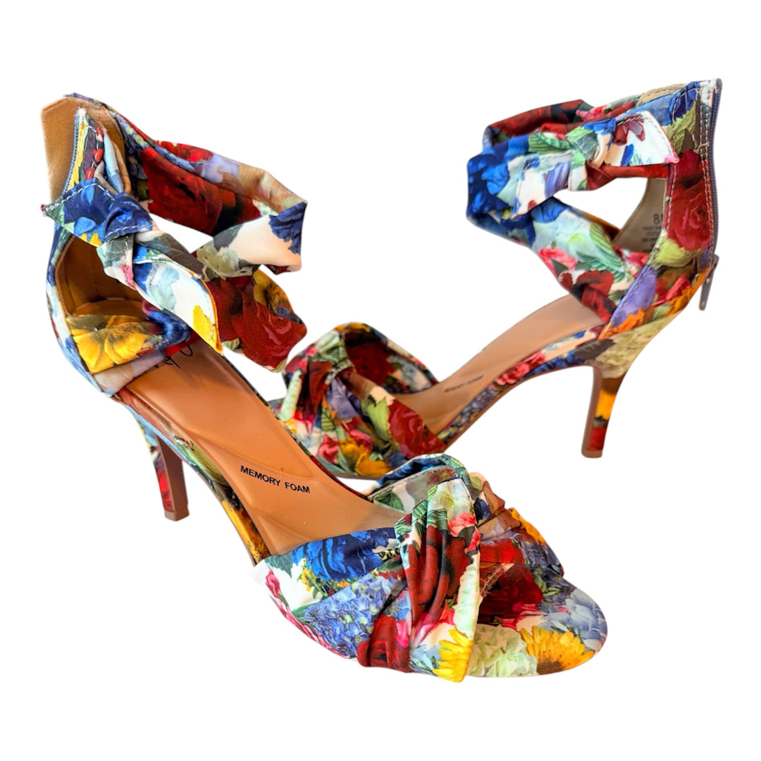 Impo Tristan Floral Heeled Sandal Size 8