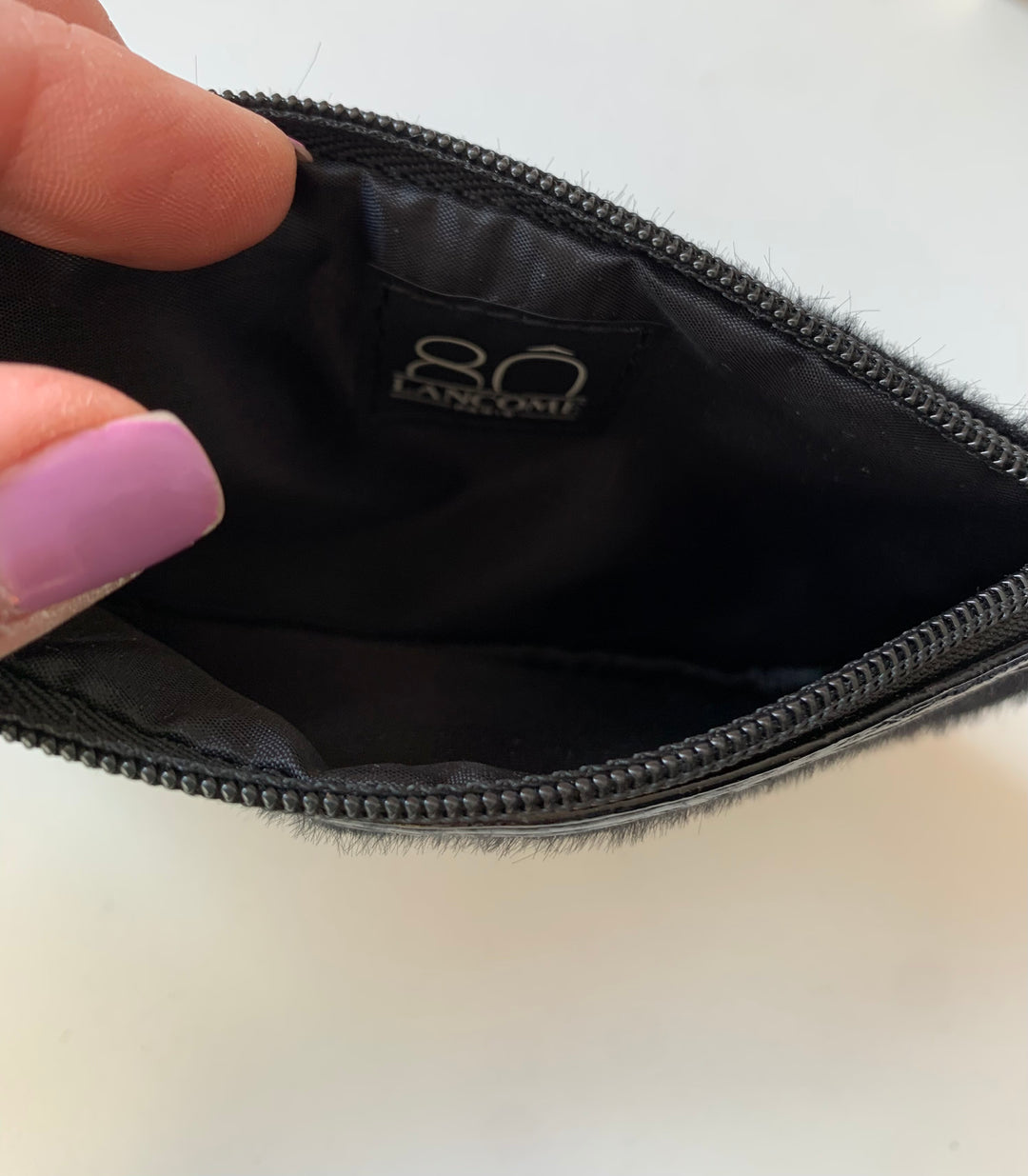 Lancôme Faux Fur Make Up Bag