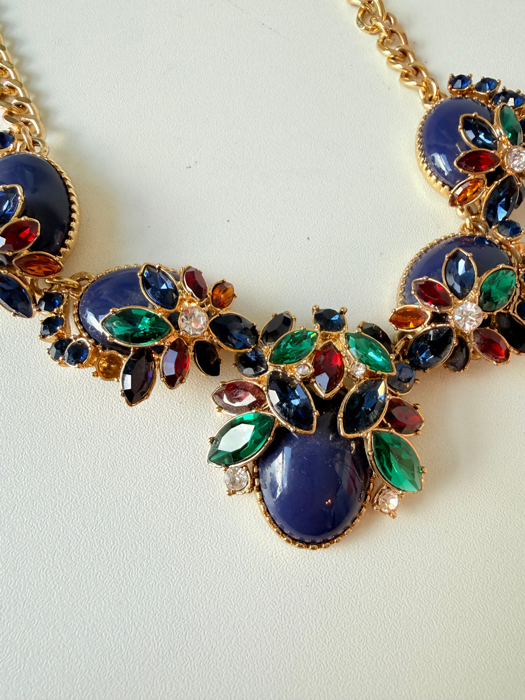 Talbots Vintage Rhinestone  Statement Necklace