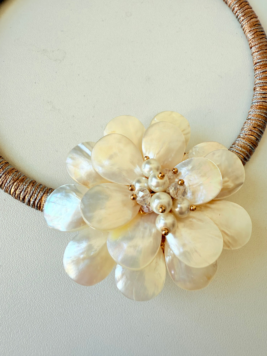 Pearl Pedals Necklace