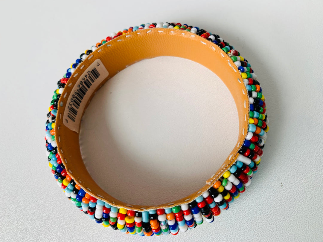 Multi Colored Beaded Bangle NWT