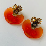 Lele Sadoughi Amber Island Pierced Earrings