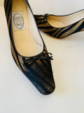 Emma Hopes Calf Hair Animal Print Pump Size 37.5 NEW