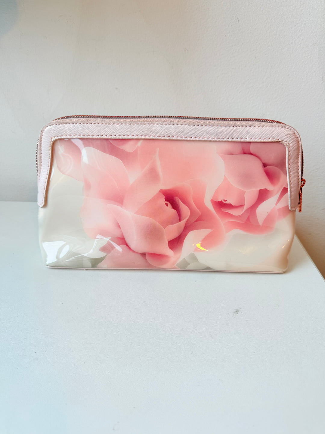 Ted Baker Porcelain Rose Floral Print Make Up Bag