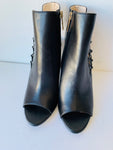 BCBGeneration Cornelius Corset in Black Leather High Heel Women’s Size 9